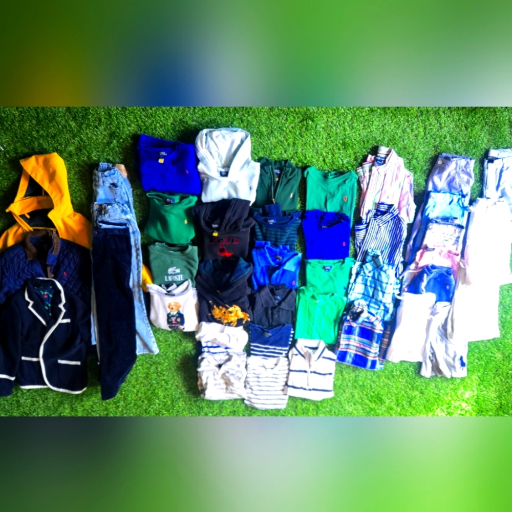 RALPH LAURENMassive Bundle Of Size 7 Ralph Lauren Boys Clothing. 41 Pieces Total